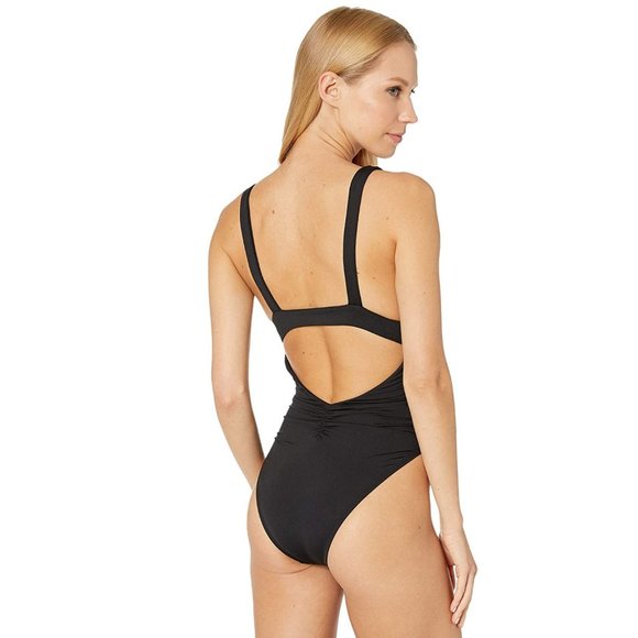 NWT L Space Sydney Black One Piece Swimsuit - Picture 2 of 5